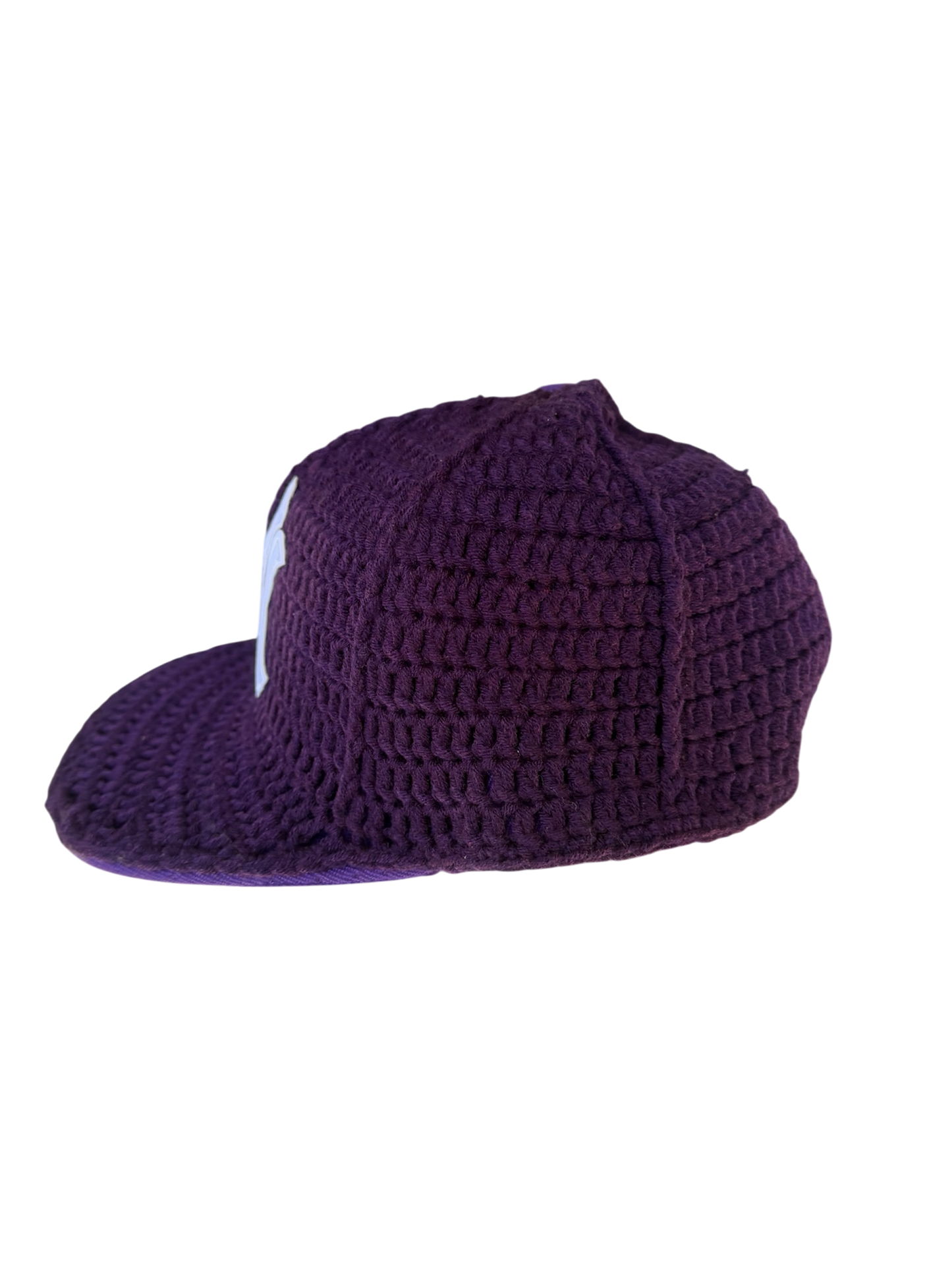 Purple Knitted Cap