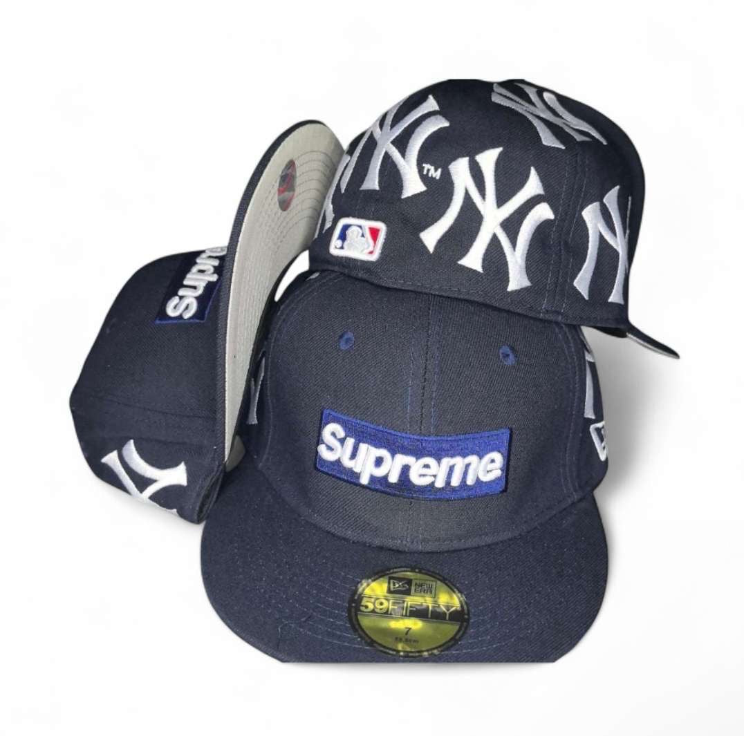 Navy Supreme X Yankees concept cap