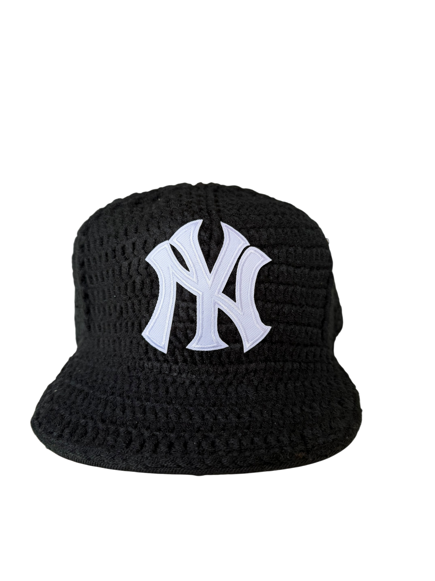 Black knitted cap