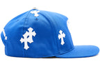 Blue Chrome Hearts