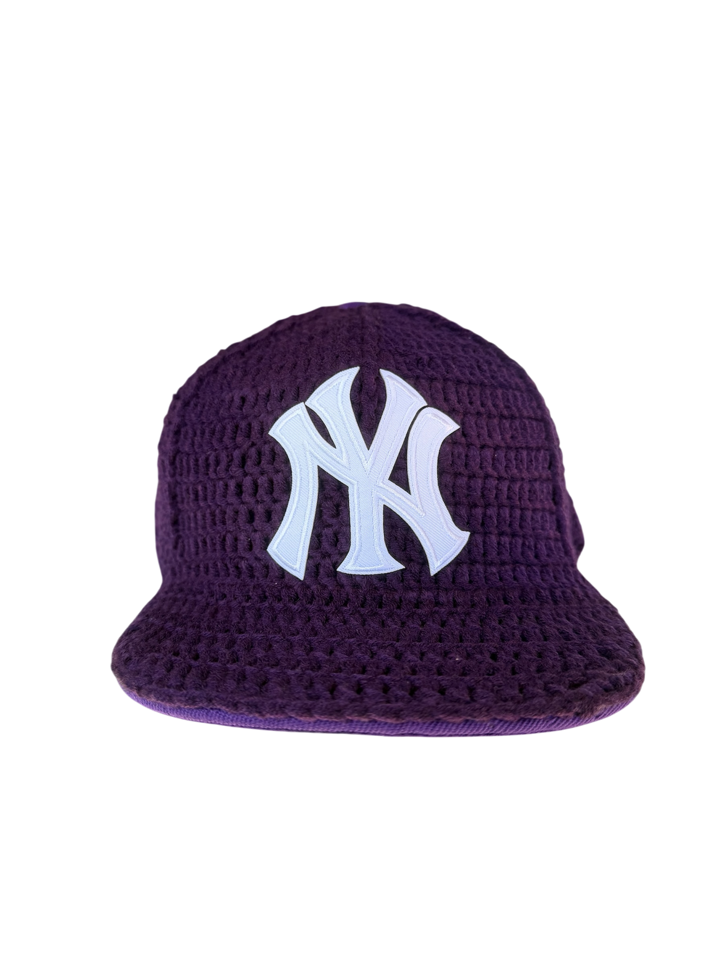 Purple Knitted Cap