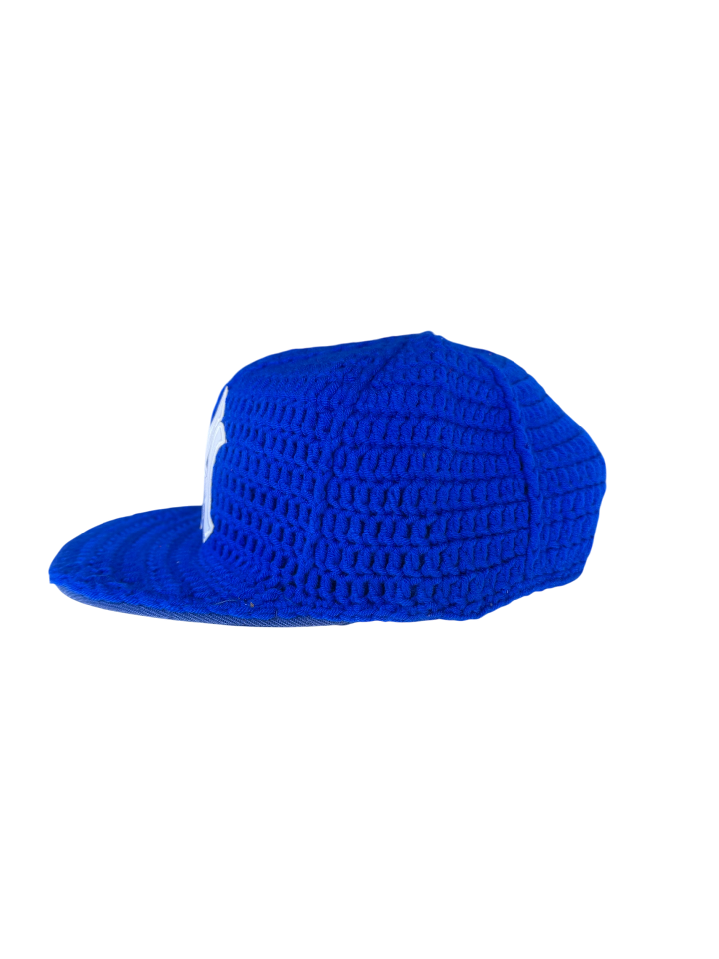 Blue Knitted Cap