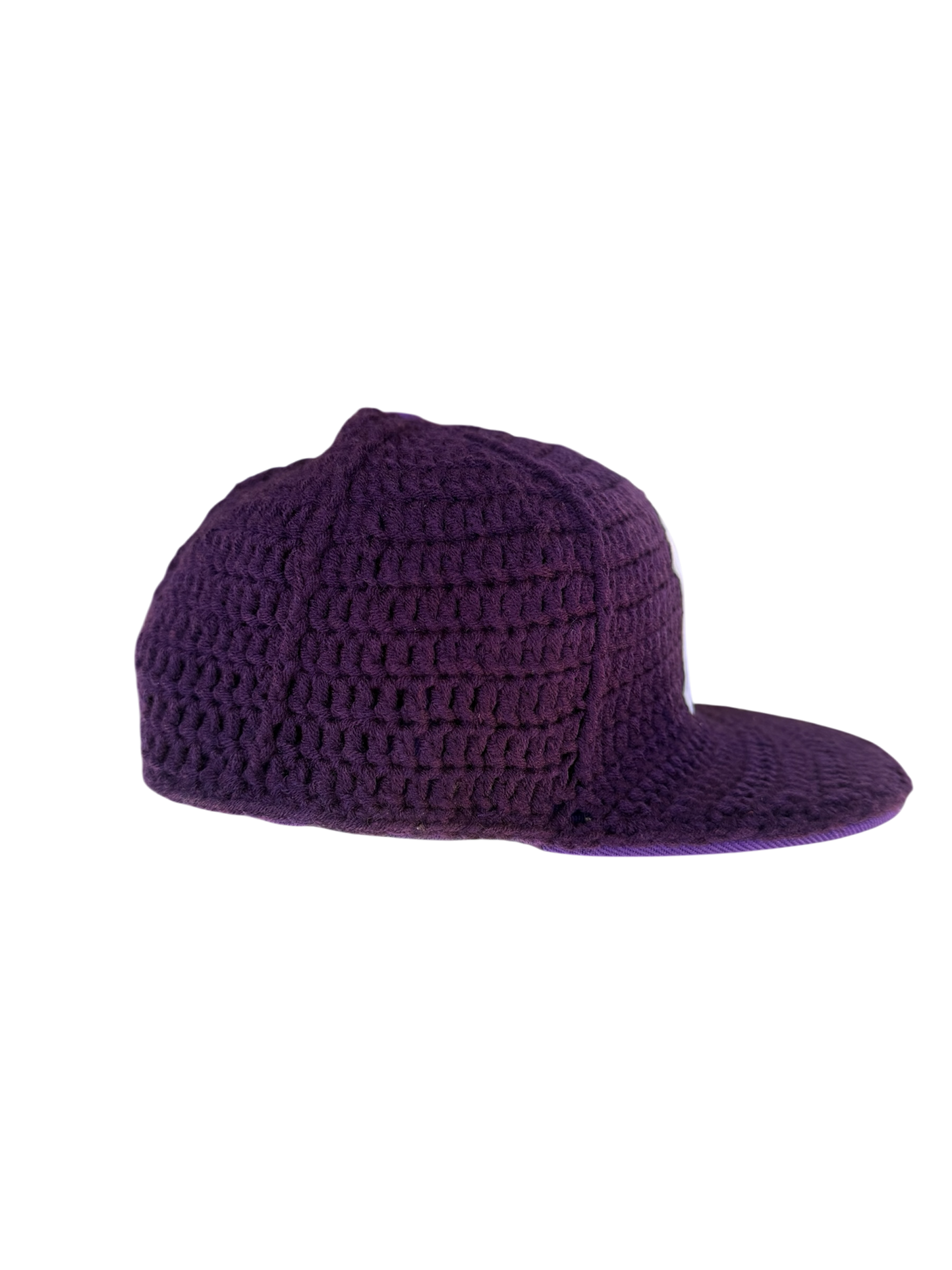 Purple Knitted Cap