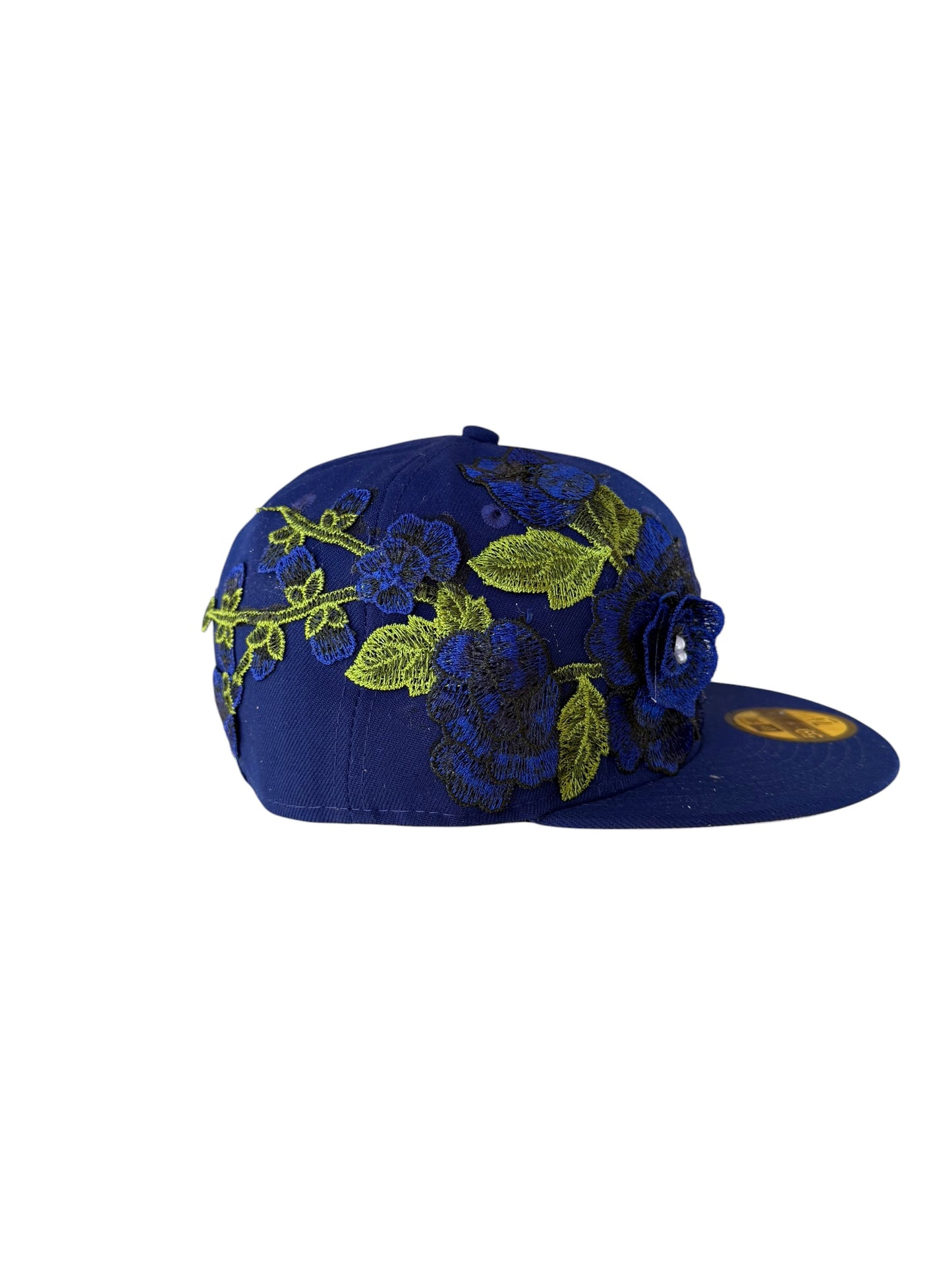 Navy leaves cap